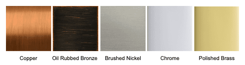 Faucet & Sink FInishes