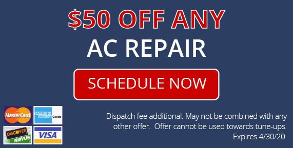 $50 Off Any AC Repair